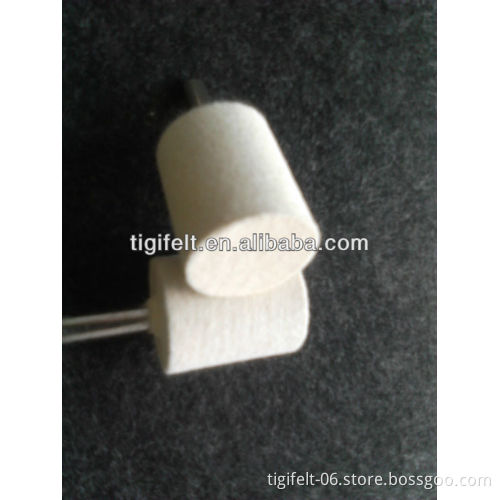 Supply Elliptic Cone of Wool Felt Bobs